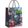 Sacola Presente Grande Marvel Personagens Sortidos 32x26,5x13cm Cromus