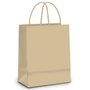 Sacola Presente Média Kraft 26x19,5x9,5cm com 50 Unidades Cromus
