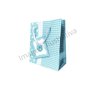 Sacola Presente Peq Boy 23x18x9cm Ref 296 Partiu Azul Bebê Flores