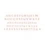 Stencil Alfabeto Ref 30002 1242 Acrilex
