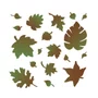 Stencil Folhas Ref 30001 1224 Acrilex
