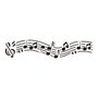 Stencil Musical Acrilex