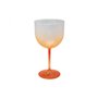 Taca Acrílica Gin Degrade Coral 600ml LSCT