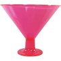 Taça Acrílica Manhattan Vermelha Festcolor