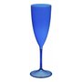 Taça Champagne Azul 170ml Neoplas