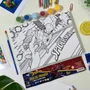 Tela Pintura Homem Aranha com 6 Guaches 3ml + Pincel DAC