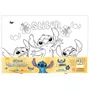 Tela Pintura Stitch com 6 Guaches 3ml + Pincel DAC