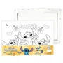 Tela Pintura Stitch com 6 Guaches 3ml + Pincel DAC