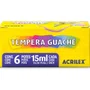 Tempera Guache 15ml 06 Cores Acrilex