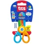 Tesoura Escolar 12 cm Sem Ponta Laranja Nhac Tris