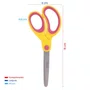 Tesoura Escolar 15 Cm Sem Ponta Amarela Tris