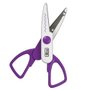 Tesoura Zig Zag Roxo 140mm Tilibra