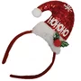 Tiara Gorro Papai Noel 14x24cm Natalina Matsumoto