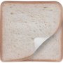 Tili Notes Foods Pão de Forma 55x55mm com 30 Folhas Tilibra