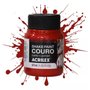 Tinta Couro Vermelho Fogo Acrilex 37ml