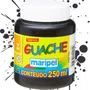 Tinta Guache Preto 250ml Maripel