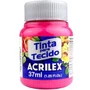 Tinta P/ Tecido Rosa Escuro Acrilex 37ml