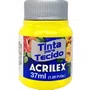 Tinta para Tecido Amarelo Limão 37ml Acrilex