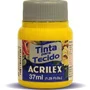 Tinta para Tecido Amarelo Ouro 37ml Acrilex