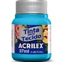 Tinta para Tecido Azul Celeste Acrilex 37m