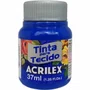 Tinta para Tecido Azul Cobalto 37ml Acrilex