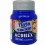 Tinta para Tecido Azul Ultramar 37ml Acrilex