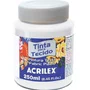 Tinta para Tecido Branco 250ml Acrilex