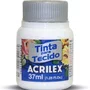 Tinta para Tecido Branco 37ml Acrilex