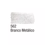 Tinta para Tecido Branco 37ml Metálica Acrilex