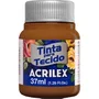Tinta para Tecido Chocolate 37ml Acrilex