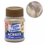 Tinta para Tecido com Gliter Ouro Acrilex 37ml