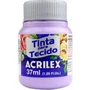 Tinta para Tecido Lilás 37ml Acrilex