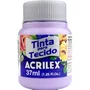 Tinta para Tecido Lilás Bebê 37ml Acrilex