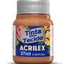 Tinta para Tecido Marrom Café 37ml Acrilex
