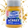 Tinta para Tecido Ocre Ouro Acrilex 37 Ml