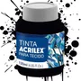 Tinta para Tecido Preta 120ml Acrilex