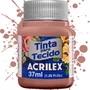 Tinta para Tecido Rosa Antigo 37ml Acrilex