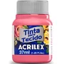 Tinta para Tecido Rosa Cha 37 Ml Acrilex