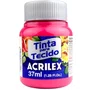 Tinta para Tecido Rosa Escuro Acrilex 37ml
