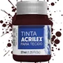 Tinta para Tecido Terra Queimada 37ml Acrilex