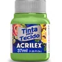 Tinta para Tecido Verde Kiwi 37ml Acrilex
