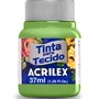 Tinta para Tecido Verde Kiwi 37ml Acrilex