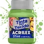 Tinta para Tecido Verde Kiwi 37ml Acrilex
