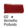 Tinta para Tecido Vermelho Profundo 37ml Acrilex