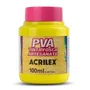 Tinta PVA Fosca 100ml Amarelo Limão Acrilex