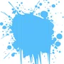 Tinta PVA Fosca 100ml Azul Celeste Acrilex