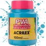 Tinta PVA Fosca 100ml Azul Cerúleo Acrilex