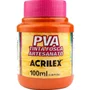 Tinta PVA Fosca 100ml Laranja Acrilex