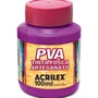 Tinta PVA Fosca 100ml Magenta Acrilex