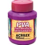 Tinta PVA Fosca 100ml Magenta Acrilex